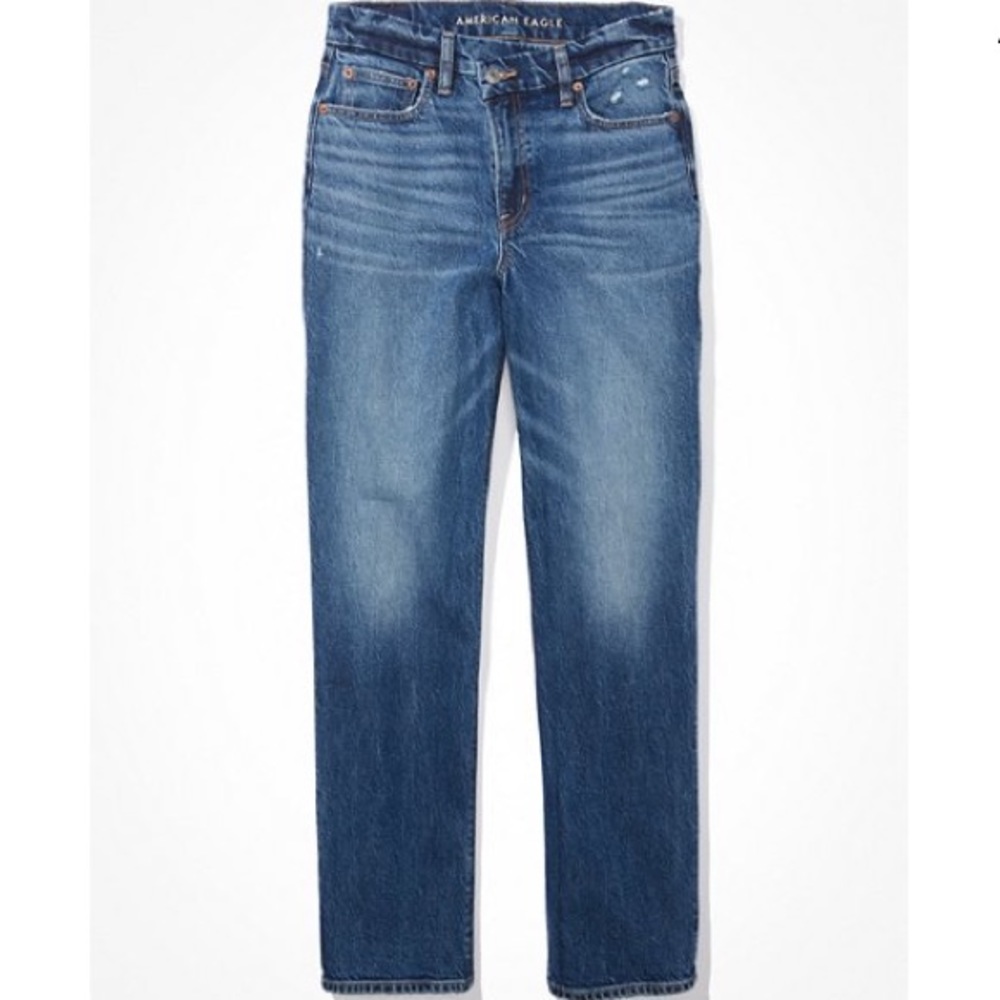 AE stretch curvy 90s straight jean